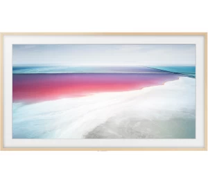Image of Samsung Customisable Frame Bezel Beige Wood