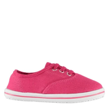 Image of Slazenger Infants Canvas Pumps - Pink