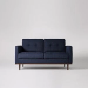 Image of Swoon Berlin House Weave 2 Seater Sofa - 2 Seater - Navy