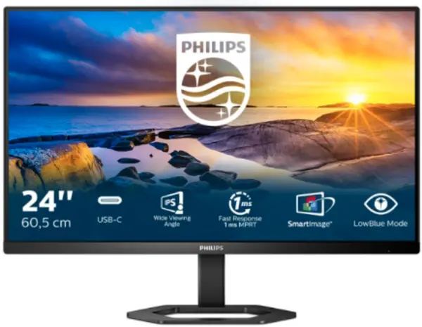 Image of Philips 5000 Series 23.8" 24E1N5300AE/00 Full HD LCD Monitor
