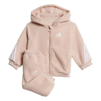 Image of adidas Sherpa Tracksuit Infants - Pink
