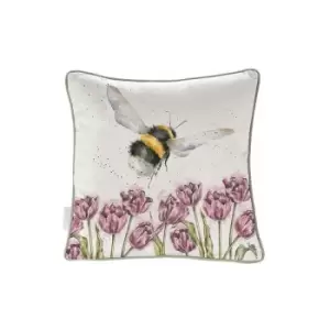 Image of Wrendale Designs - Flight Of The Bumblebee Cushion