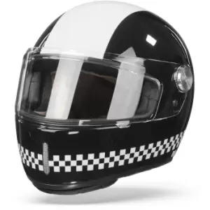 Image of Nexx X.G100 R Finish Line Black White M