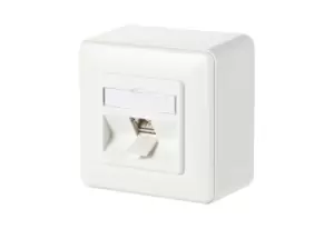 Image of METZ CONNECT 130B11D10002-E socket-outlet RJ-45 White