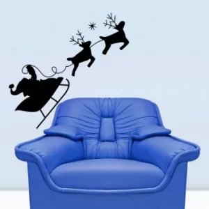 Image of KBSNOEL-16 Black Decorative Wall Sticker