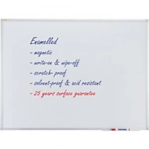 Image of Franken Wall Mountable Magnetic Whiteboard Enamel Valueline 90 x 60 cm