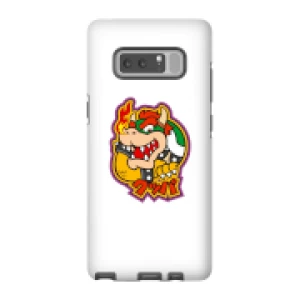 Image of Nintendo Super Mario Bowser Kanji Phone Case - Samsung Note 8 - Tough Case - Gloss