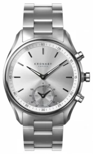Image of Kronaby 43mm SEKEL Bluetooth Stainless Steel Strap A1000- Watch