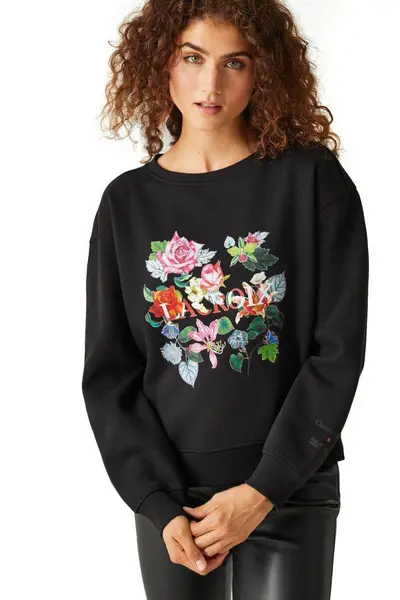 Image of Regatta Christian Lacroix - 'Beauvision Crew' Sweatshirt Black