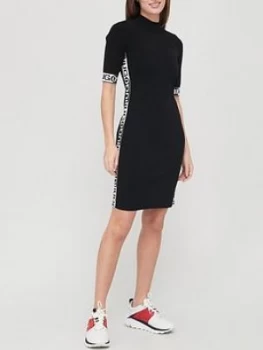 Image of Hugo Boss Turtle Neck Dress Black Size M Women