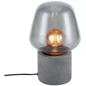 Image of Nordlux Lighting - Nordlux Christina Cylindrical Table Lamp Anthracite E27