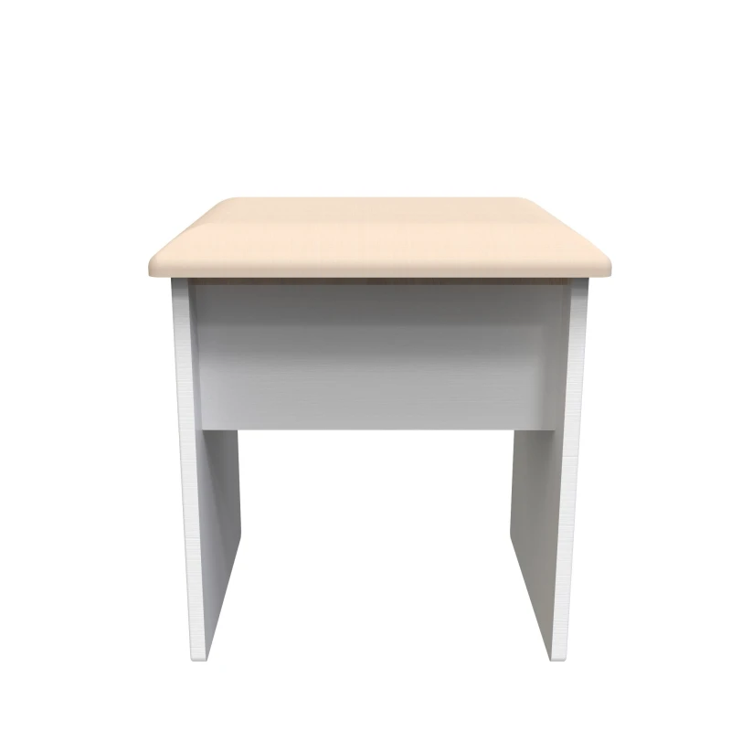 Image of Ready Assembled 2 U Norton Stool (Ready Assembled) in White White Unisex