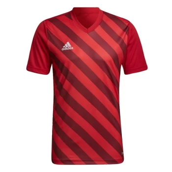 Image of adidas Entrada 22 Graphic Jersey Mens - Team Power Red 2 / Burgundy