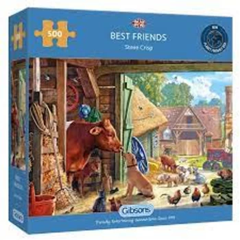 Image of Best Friends Jigsaw Puzzle - 500 Pieces