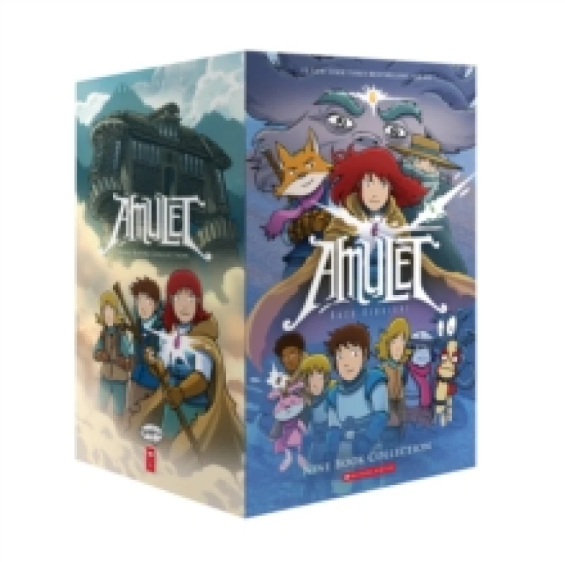 Image of Amulet Box set 1-9 Graphix Paperback / softback