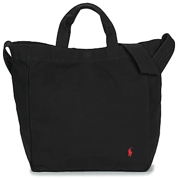 Image of Polo Ralph Lauren SHOPPER TOTE TOTE LARGE womens Shopper bag in Black - Sizes One size