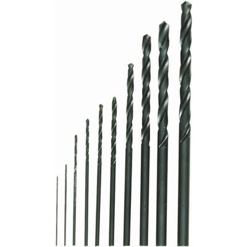 Image of Proxxon Micromot Proxxon Micromot 28 874 HSS Metal twist drill bit set 10 Piece 0.3 mm, 0.5 mm, 0.8 mm, 1 mm, 1.2 mm, 1.5 mm, 2 mm, 2.5 mm, 3 mm, 3.2