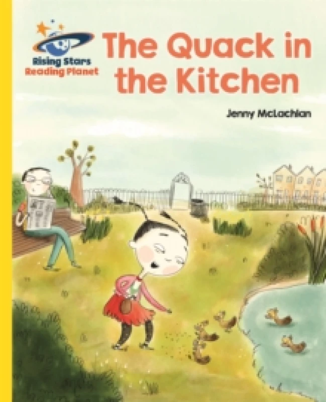 Image of Jenny McLachlan Reading Planet - The Quack in the Kitchen - Yellow: Galaxy Book Multi unisex