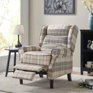 Image of Nairn Wingback Manual Recliner Armchair
