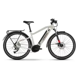 Image of Haibike Haibike Trekking 4 High 2022 Electric Hybrid Bike - White