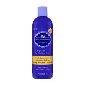Image of HASK Blue Chamomile and Argan Blonde Shampoo 355ml