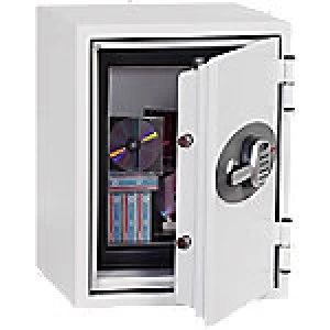 Image of Phoenix Data Safe DS2002E White 470 x 470 x 600 mm