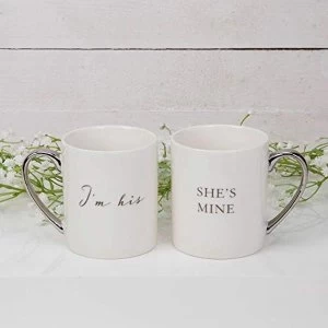 Image of Amore By Juliana Mug Gift Set Pair - I'm His She's Mine