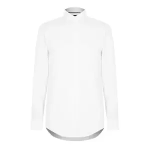 Image of Boss Patterned Shirt - White