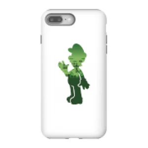 Image of Nintendo Super Mario Luigi Silhouette Phone Case - iPhone 8 Plus - Tough Case - Gloss