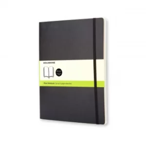 Image of Moleskine Soft Cover Plain Notebook Extra Large 192 Pages 96 Sheets, Plain