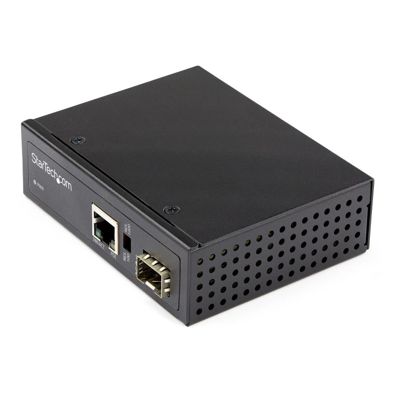 Image of StarTech.com 60W PoE+ Fiber to Ethernet Media Converter