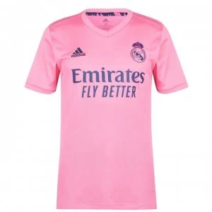 Image of adidas Real Madrid Away Shirt 2020 2021 - Pink