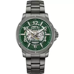 Image of Mens Kenneth Cole Stainless Steel Automatic