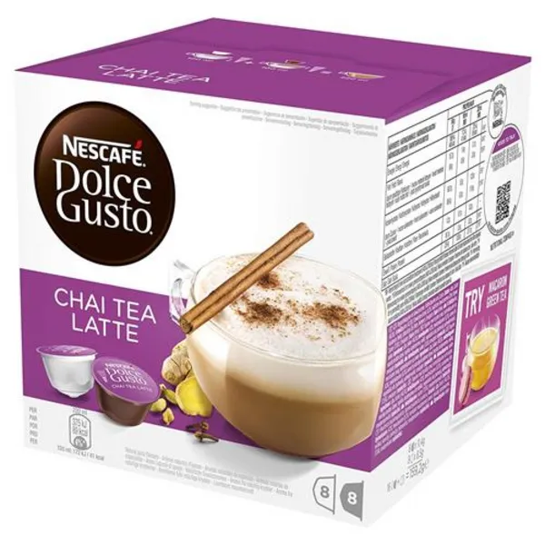 Image of Nescafe Dolce Gusto Chai Tea Latte Coffee 16 Capsules