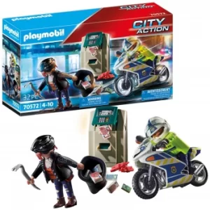 Image of Playmobil City Action Police Bank Robber Chase (70572)