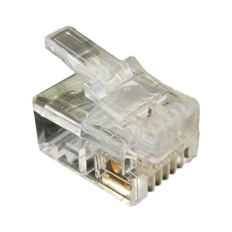 Image of Cablenet Cablenet RJ11 6P4C 24-26AWG Crimp Plug Stranded 22-2143