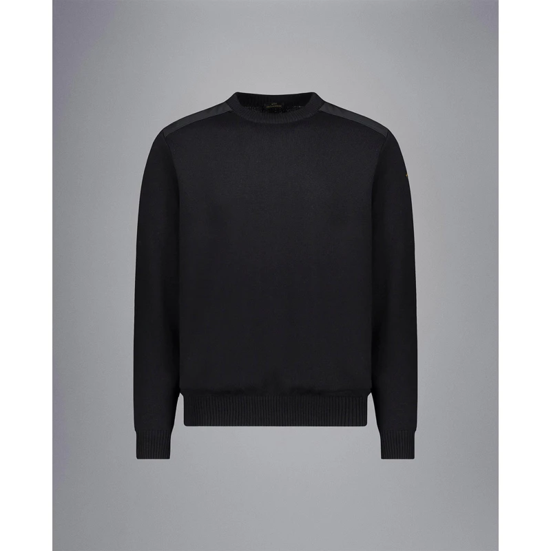 Image of Paul And Shark Mens Crewneck Sweatshirt Black male S