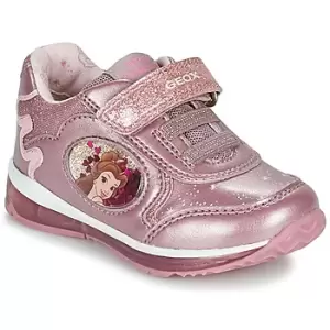 Image of Geox TODO Girls Childrens Shoes Trainers in Pink toddler,4.5 toddler,5.5 toddler,6 toddler,7 toddler,7.5 toddler,8.5 toddler
