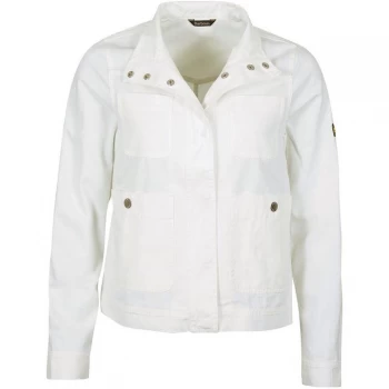 Image of Barbour International Reine Casual Jacket - Optic White