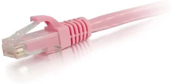 Image of Patch Cord RJ45 CAT.6 F/UTP LSZH Snagless Pink - 0.30 M Full Copper