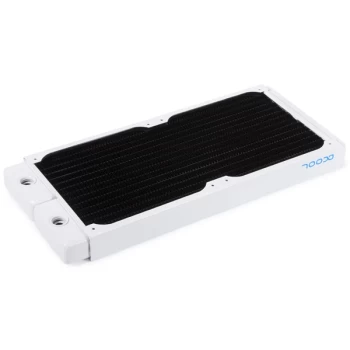Image of Alphacool NexXxoS ST30 Full Copper 280mm Dual Fan Water Cooling Radiator V2 - White