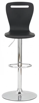 Image of GFW Long Island Pair of Bentwood Bar Stool - Black