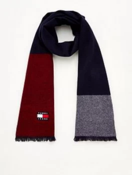 Image of Tommy Hilfiger Heritage Scarf - Navy/Red