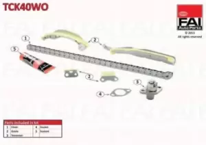Image of Timing Chain Kit FAI TCK40WO
