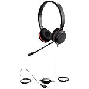 Image of Jabra Evolve 30 II UC Stereo Wired Headset Black