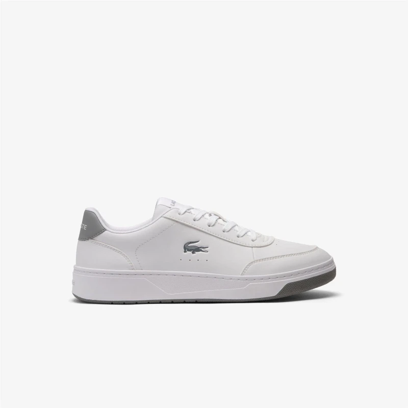 Image of Lacoste Court Pro Trainers White Grey male UK 7
