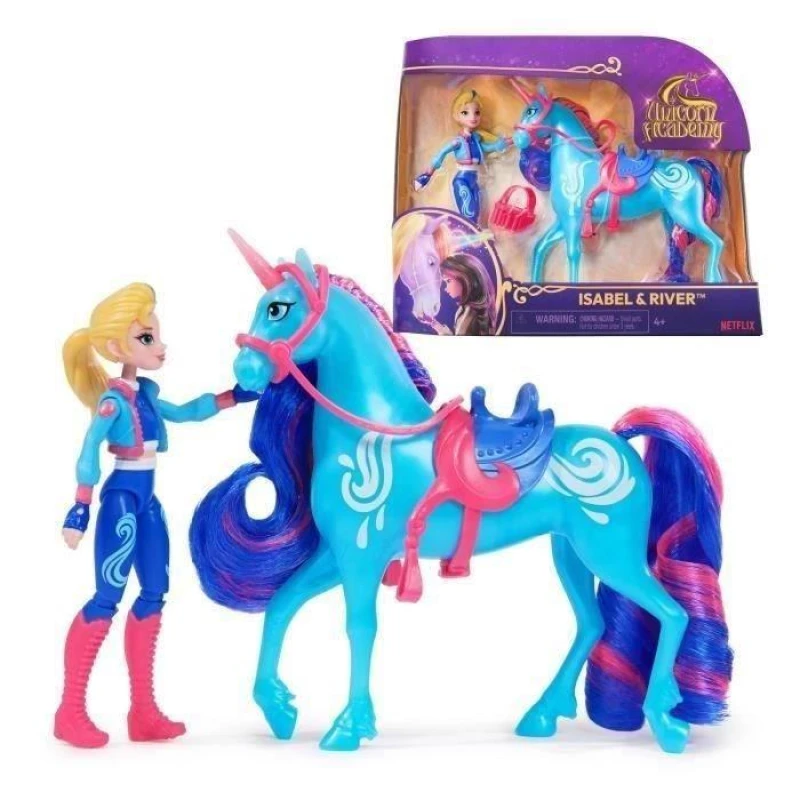 Image of Unicorn Academy Unicorn Academy Isabel & River Small Doll Set