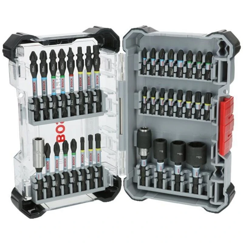 Image of Bosch PRO 36 Piece Impact Screwdriver Bit Set 2608521U73
