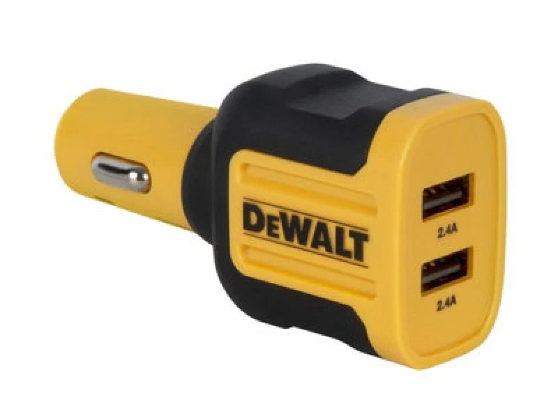 Image of DEWALT 141 9008 Dwg 2-Port Mobile USB Charger 24W Dwt1419008