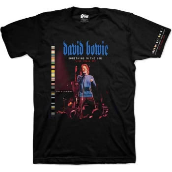 Image of David Bowie - Live In Paris Unisex X-Large T-Shirt - Black